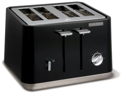 Morphy Richards - Toaster - 240002 Aspect - 4 Slice - Black.